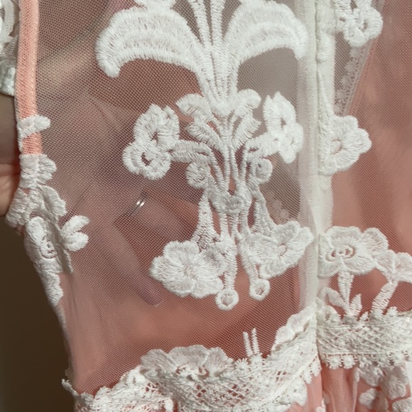 Pink Lily Boutique lace romper - Picture 6 of 6